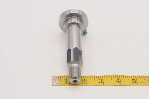 K5221-71222 Kubota Blade Shaft - OEM Shaft for Left-Side Pulley Holders  G18/21