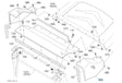 K6312-63923 Kubota Cover Front Left - Front Left Panel for GCK-G23LD Grass Collector