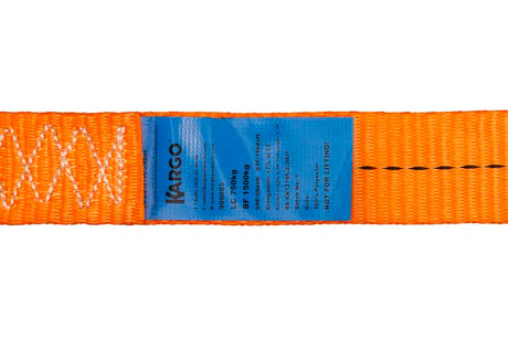 Kargo Medium Duty Ratchet Strap 5m x 35mm [750kg] (2 Pack) - With Claw Hooks & Storage Bag
