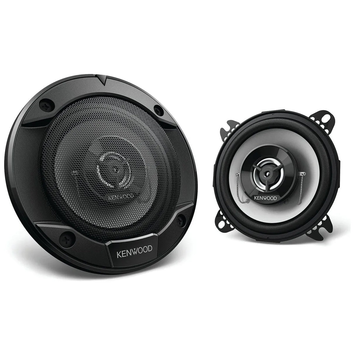 Kenwood 10cm Flush Mount Speaker - 220W 2-Way Speaker System with Grill