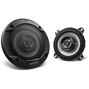Kenwood 10cm Flush Mount Speaker - 220W 2-Way Speaker System with Grill