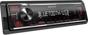 Kenwood KMM-BT209 Radio - Bluetooth, Aux In, USB, Short Body Receiver | 13-Band EQ & Dual Phone Connection