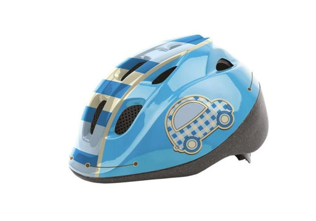Kids Driver Helmet - Secure Fit, 8 Vents, Fun Driver Design