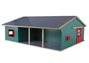 Kids Globe 1:32 Stable with Storage & Pasture - Wooden Playpen with Removable Roof Panels (V05/0310)
