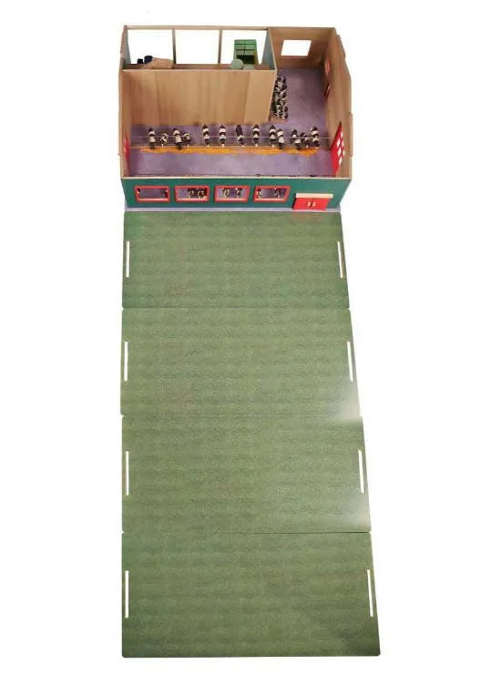 Kids Globe 1:32 Stable with Storage & Pasture - Wooden Playpen with Removable Roof Panels (V05/0310)
