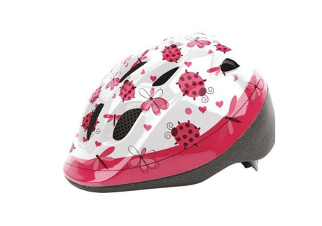 Kids Ladybird Helmet - Fun Design, Secure Fit, 8 Vents