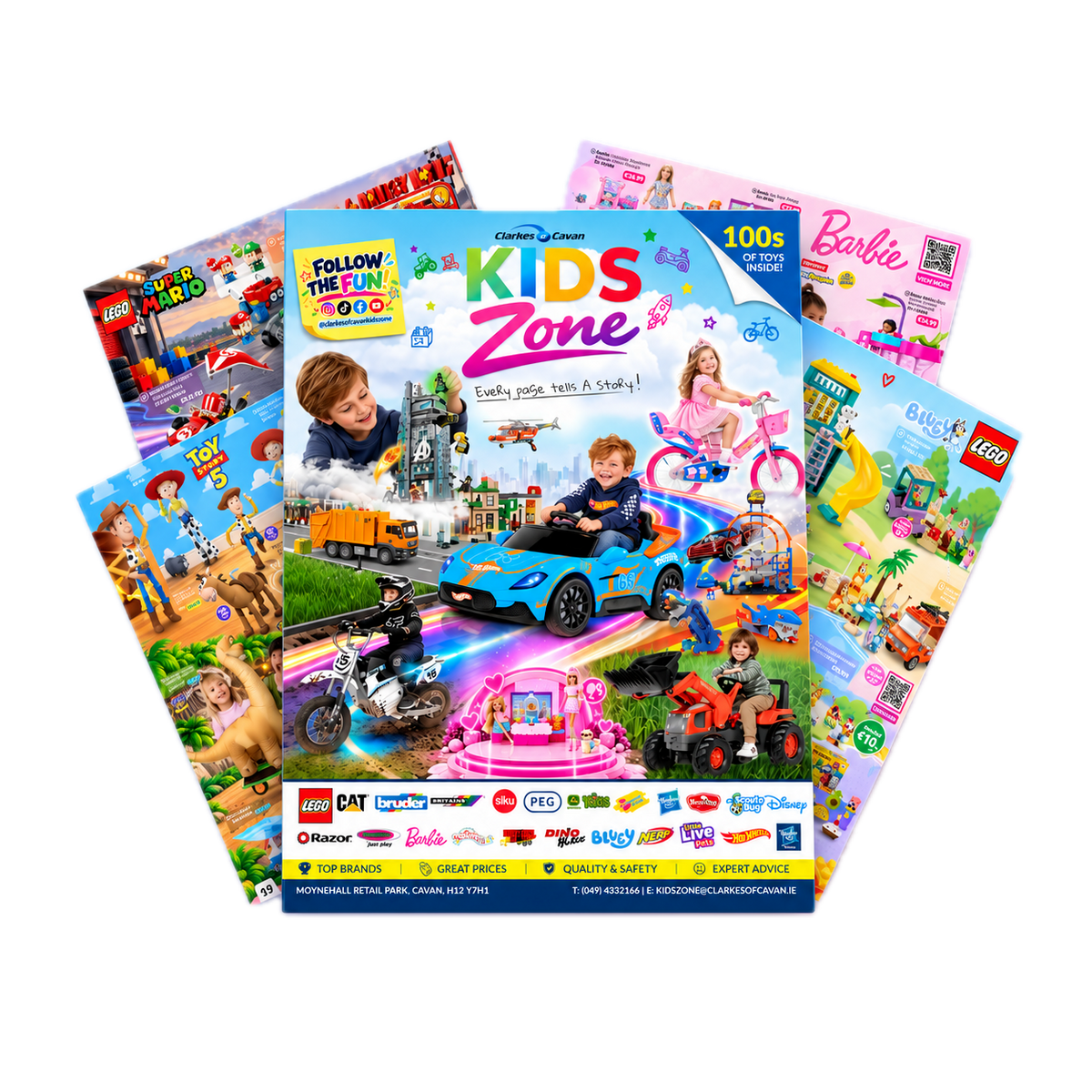Kids Zone toy catalogue preview pages