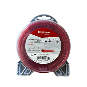 Kramp Strimmer Line Red 2.65mm x 15m