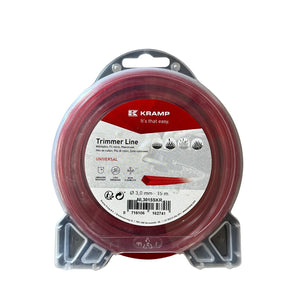 Kramp Strimmer Line Red 3mm x 15m