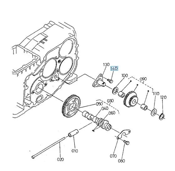 Kubota 01023-50616 Bolt SEMS - OEM Fastener for Engine, Cooling, and Fuel Assemblies