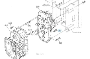 Kubota 01123-51035 SEMS Bolt - Genuine Replacement Part