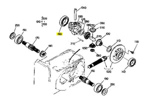 Kubota 08101-06012 Bearing - OEM Ball Bearing for Differential & Axle Systems