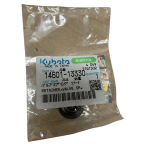 Kubota 14601-13330 Retainer Valve For BX2350, F1900, F391, FC3-221, G1700, G18, G1900, G2160, GR1600, G2120, GZD15, LX-351, LX401, ZD21