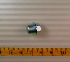 Kubota 15707-33750 Oil Pan Drain Plug - Genuine OEM Replacement