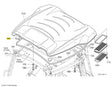 Kubota 3C581-71550 Outer Roof Gasket - Genuine OEM for M-Series Tractors
