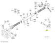 Kubota 3F273-91580 Joint, Top Link - Genuine OEM for M-Series Tractors