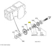 Kubota 67156-14640 Collar Stop | OEM Stop Collar for Pinion Shaft, Brake Shaft & 2nd Shaft