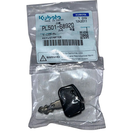 Kubota Key Ignition Gr/g23/26/RTV 