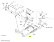 Kubota 76509-11300 Link, Front for Front Linkage Assemblies | OEM Quality
