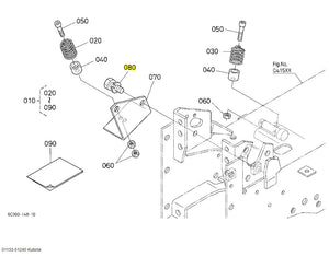 Kubota Bolt SEMS 01133-51240 | Heavy-Duty Fastener for Kubota Tractors & Equipment