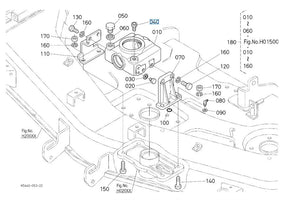 Kubota Breather Plug K5761-33252 - Genuine OEM Replacement Part