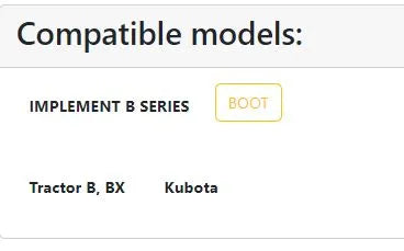 Kubota Case Boot K6056-31022 | Reliable Replacement for RCK48-18BX & RCK54-23BX Boot Kits
