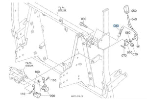 Kubota Control Lever Spring K6073-64362 | Genuine Kubota Part