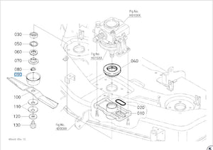 Kubota Dust Cover G, RCK , ZD Series 