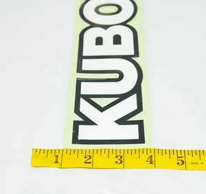 Kubota Decal 76611-47694 - Genuine OEM Label for Mowers, Tractors & Excavators