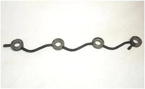 Kubota Fuel Return Overflow Pipe 15741-42500 - Genuine OEM Replacement for V1200 Engine & B2150 Series Tractors