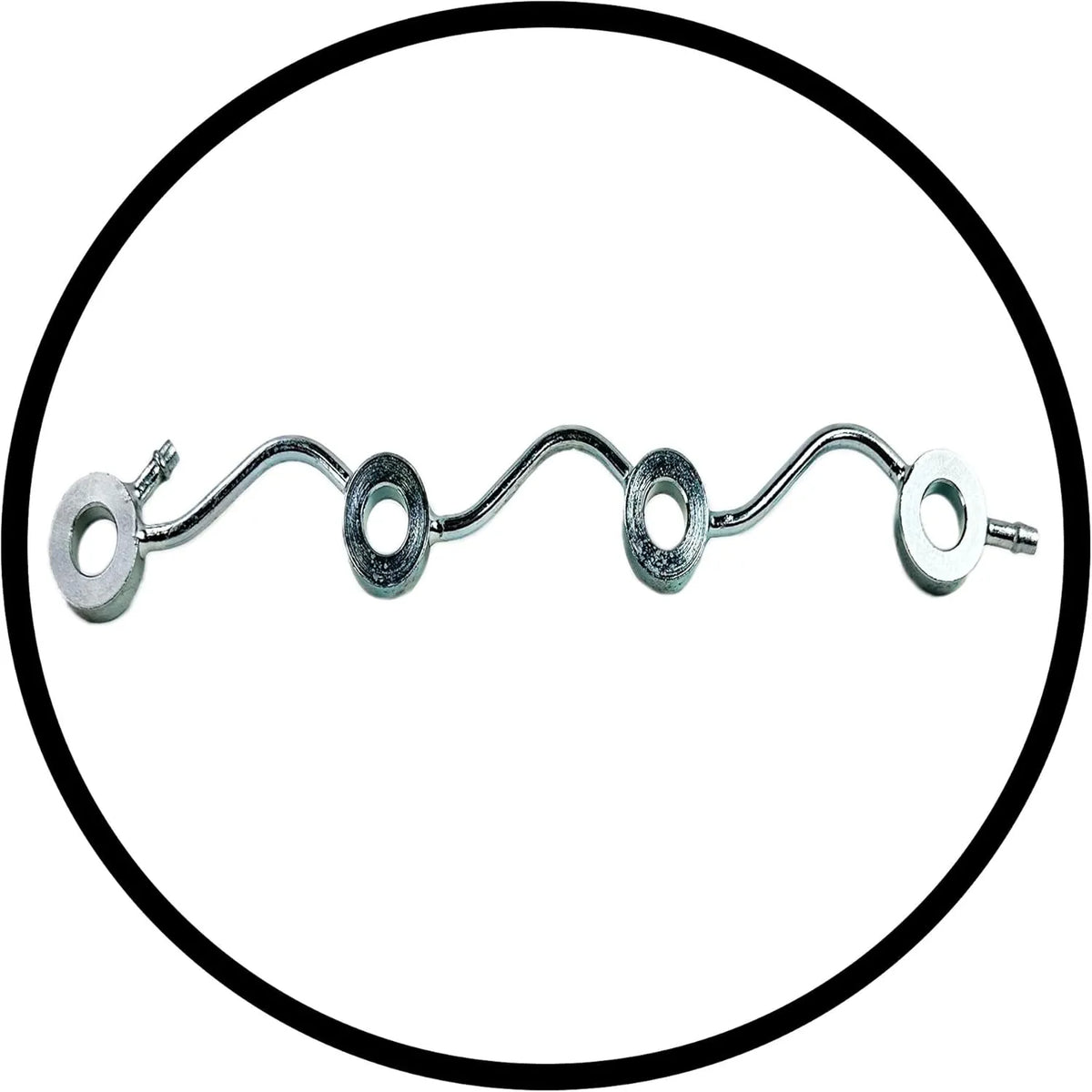 Kubota Fuel Return Overflow Pipe 15741-42500 - Genuine OEM Replacement for V1200 Engine & B2150 Series Tractors