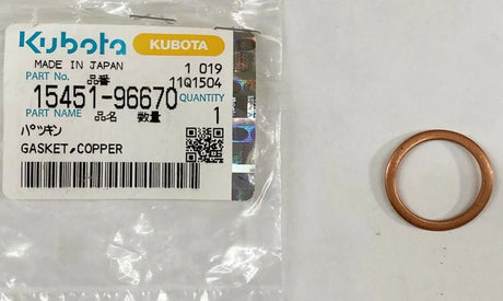 Kubota Injection Pump Gasket - 15401-96650 OEM Seal