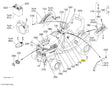 Kubota K1132-65260 Dial Label - Genuine Replacement Part