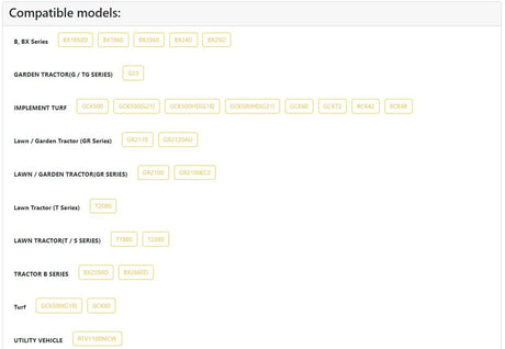 Kubota K1211-91110 Rue Ring Cotter | Genuine OEM Replacement Part