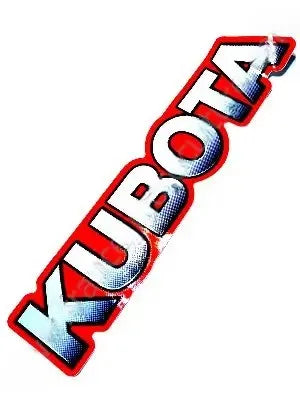 Kubota K2073-65140 OEM Decal - Genuine Kubota Logo Label