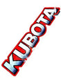 Kubota K2073-65140 OEM Decal - Genuine Kubota Logo Label