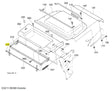 Kubota K3211-56380 Seat Hook Spring | OEM for GCK370GREC2, GCK450GREC2, and ZG20F-AU