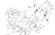 Kubota K6316-63770 Duct for G23 & G26 Series | Genuine OEM Airflow Component