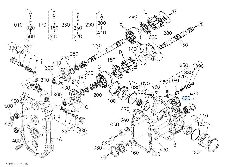 Kubota K7001-39560 Oil Seal - OEM Transmission & Shaft Seal for F-Series Mowers & RTV Models
