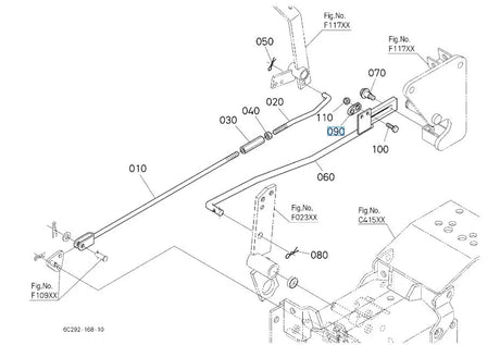 Kubota LOCK, CRUISE - K2571-43424 | OEM Control Lock Component