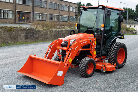 Kubota LX-351 Cab and Loader