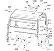 Kubota Mirror Assembly LH - W27TS‑04271 for RTVX 900 / RTV X900 Cab