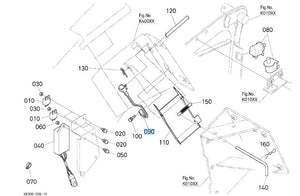 Kubota NC Switch K6306-55612 | Genuine OEM Electrical Part