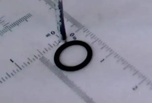 Kubota O-Ring 04816-00150 - Genuine Replacement Seal for Gear Case, Hydraulic & PTO Systems
