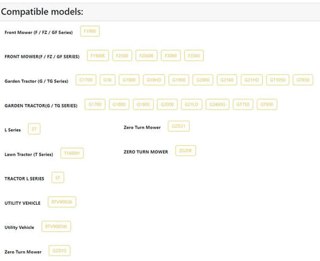 Kubota OEM Universal Joint Kit (37410-13722) - HST Fan & Transmission Shaft