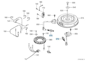 Kubota Spark Plug E7175‑11400 (NGK BPR4ES) - OEM Replacement