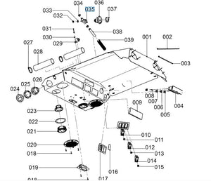 Kubota Tap / Fitting W27TS‑00119 for RTV / BX Cab Heaters