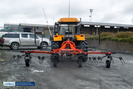 Kubota TE4555 Tedder