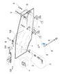 Kubota W27TS‑00057 Screw - M8×32 for BX2350, RTV900 & X900 Cab Glass & Doors