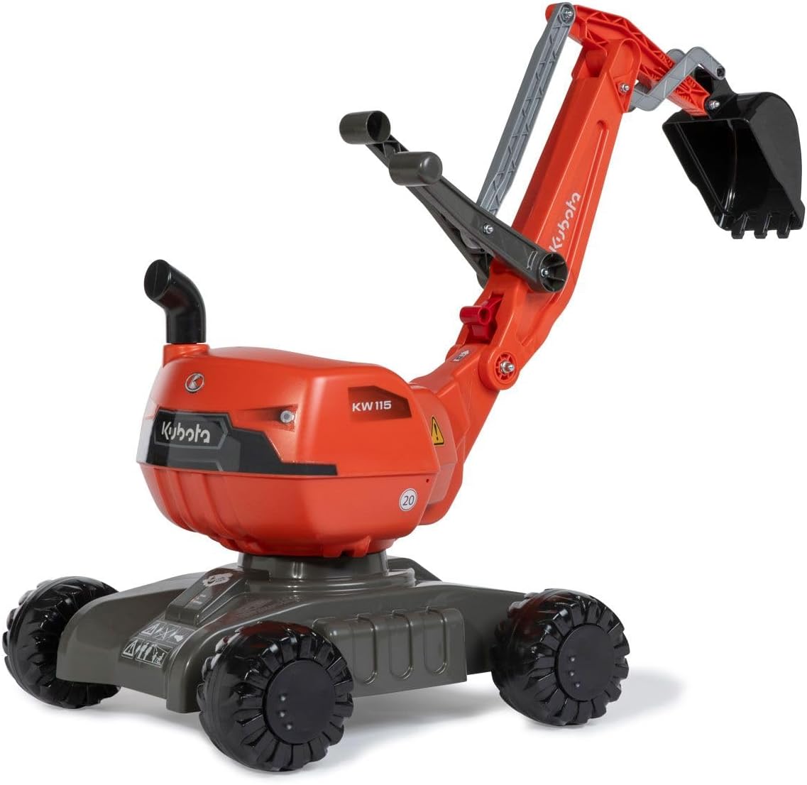 Rolly Toys Kubota 360° Ride-On Digger
